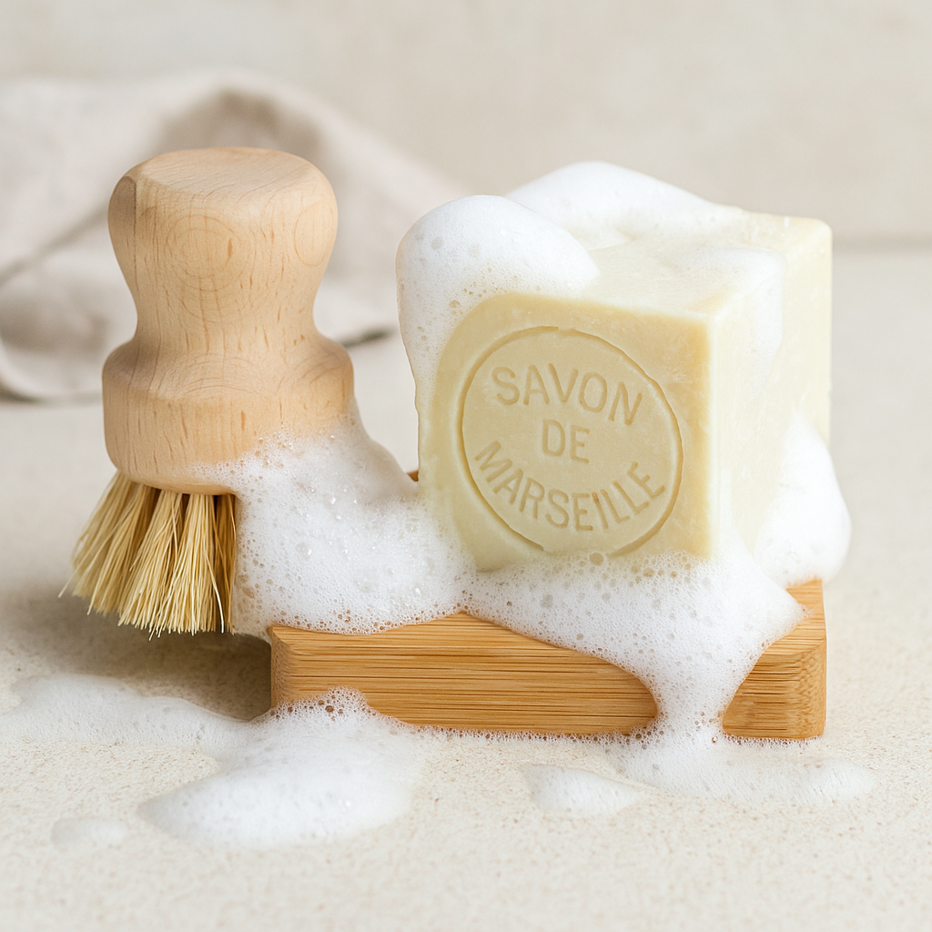 KIT Vaisselle Swap – 1 Savon Solide + Brosse + Porte-Savon