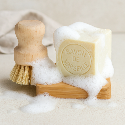 KIT Vaisselle Swap – 1 Savon Solide + Brosse + Porte-Savon